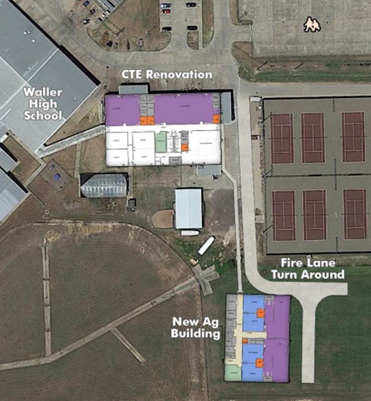 CTE and Ag Building renderings